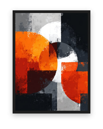 Mocha I Burgund I — Plakat – plakat na ścianę