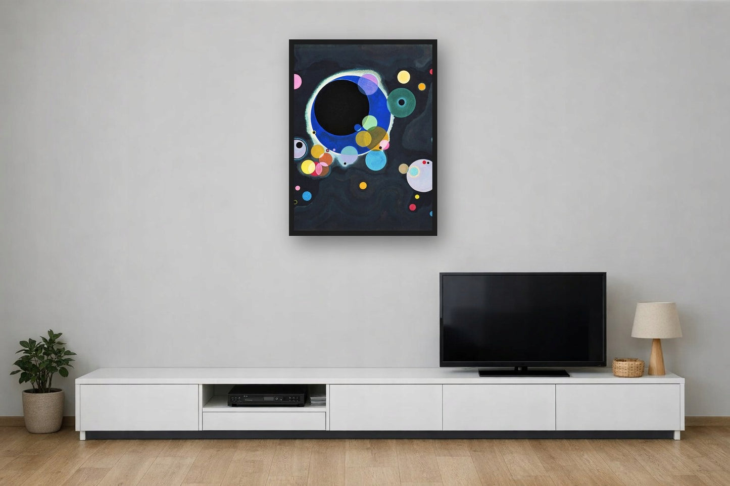 Kilka Kół Kandinsky — Plakat – plakat na ścianę