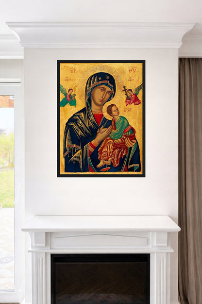 Matka Boża Nieustająca Pomoc — Plakat