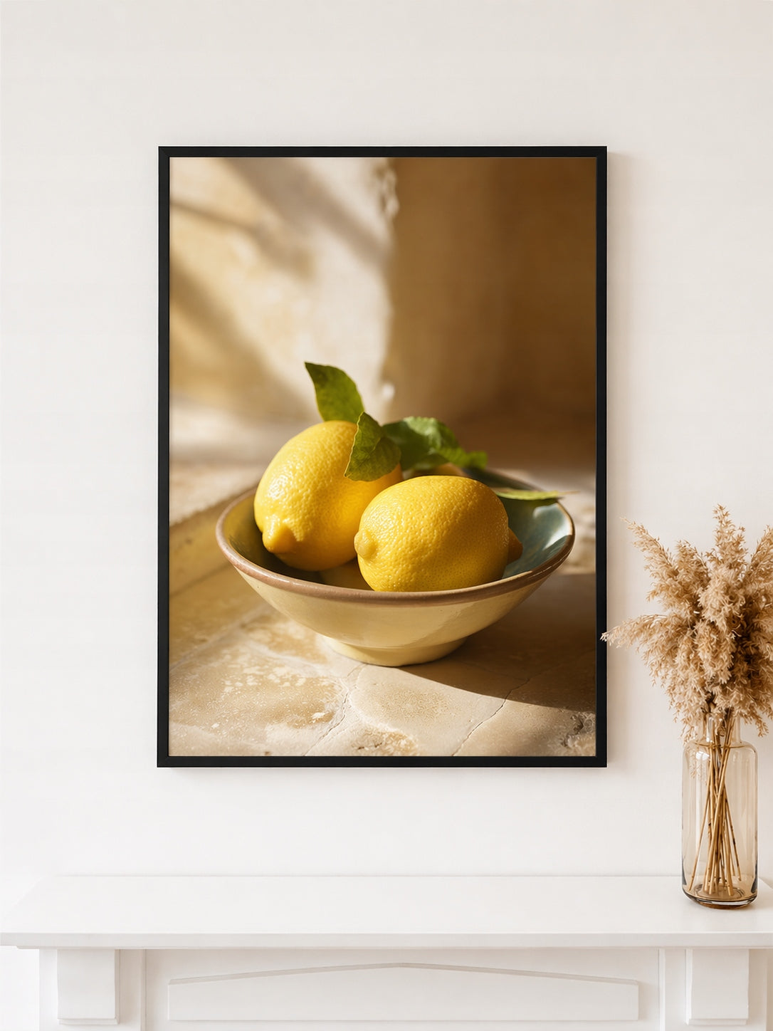 Cytryny W Misce — Plakat