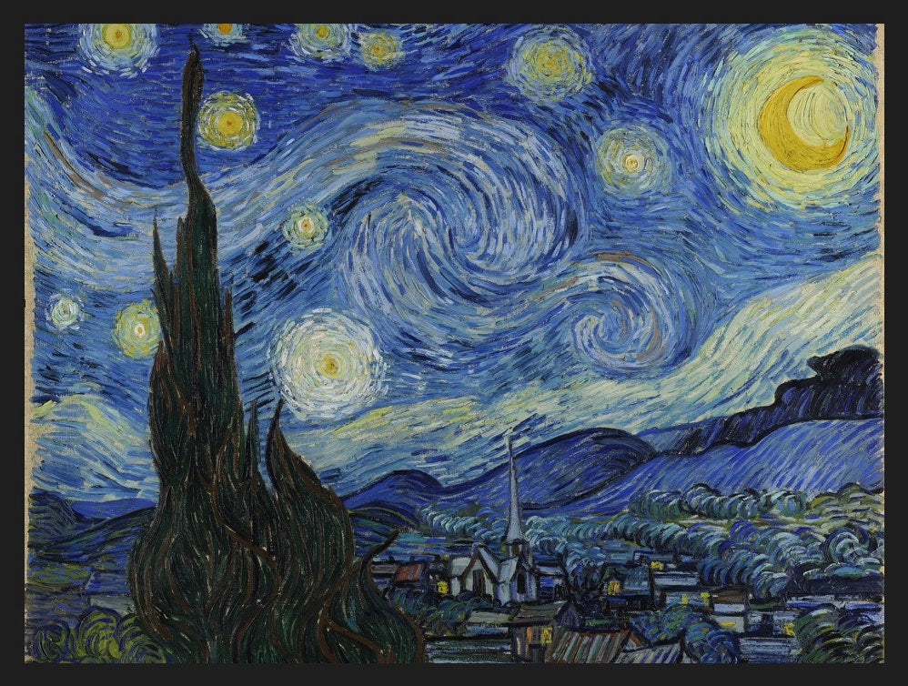 Van Gogh Pejzaże — Zestaw 3 Plakaty