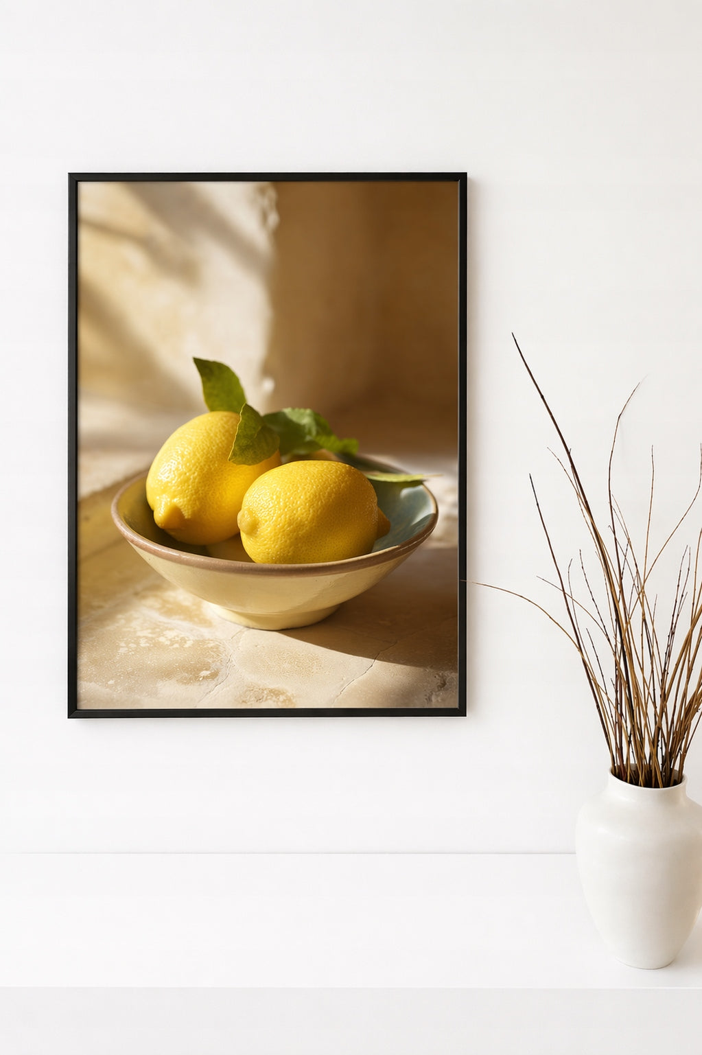 Cytryny W Misce — Plakat