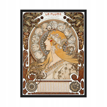 Zodiak Alfons Mucha — Plakat – plakat do druku