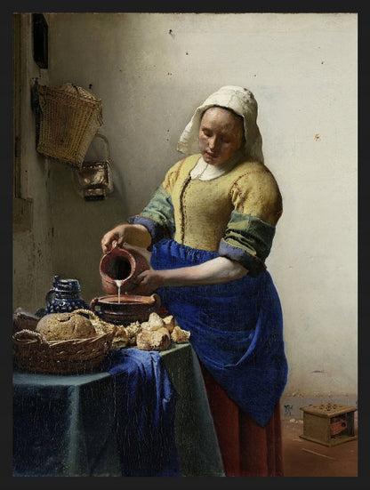 Mleczarka Vermeer — Plakat