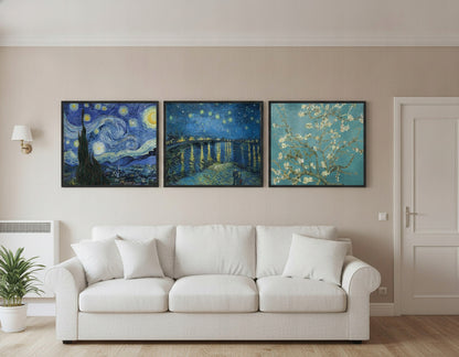 Van Gogh Pejzaże — Zestaw 3 Plakaty