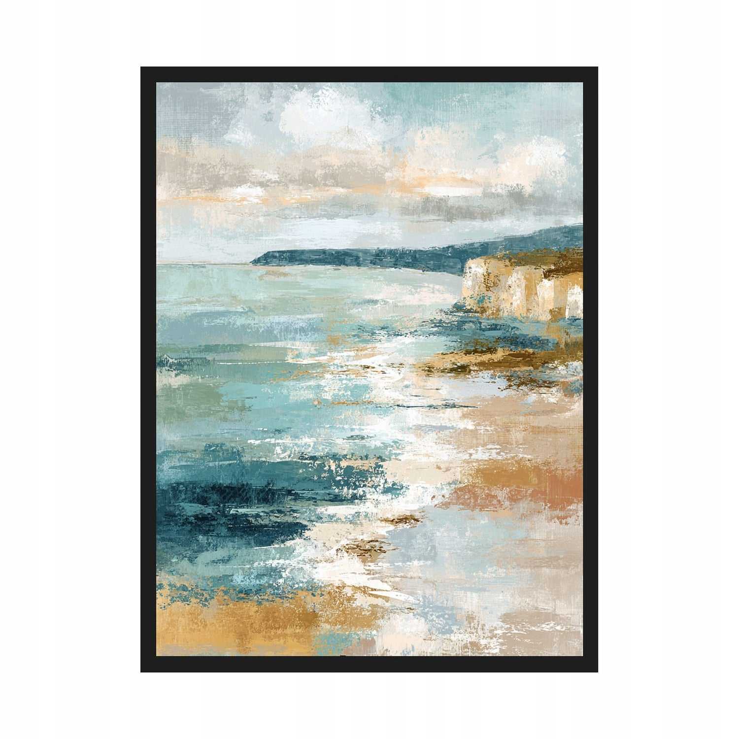 Soft Coastal Klif — Plakat – plakat na ścianę