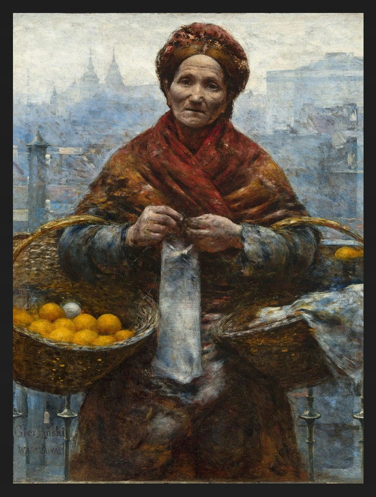 Pomarańczarka Gierymski — Plakat