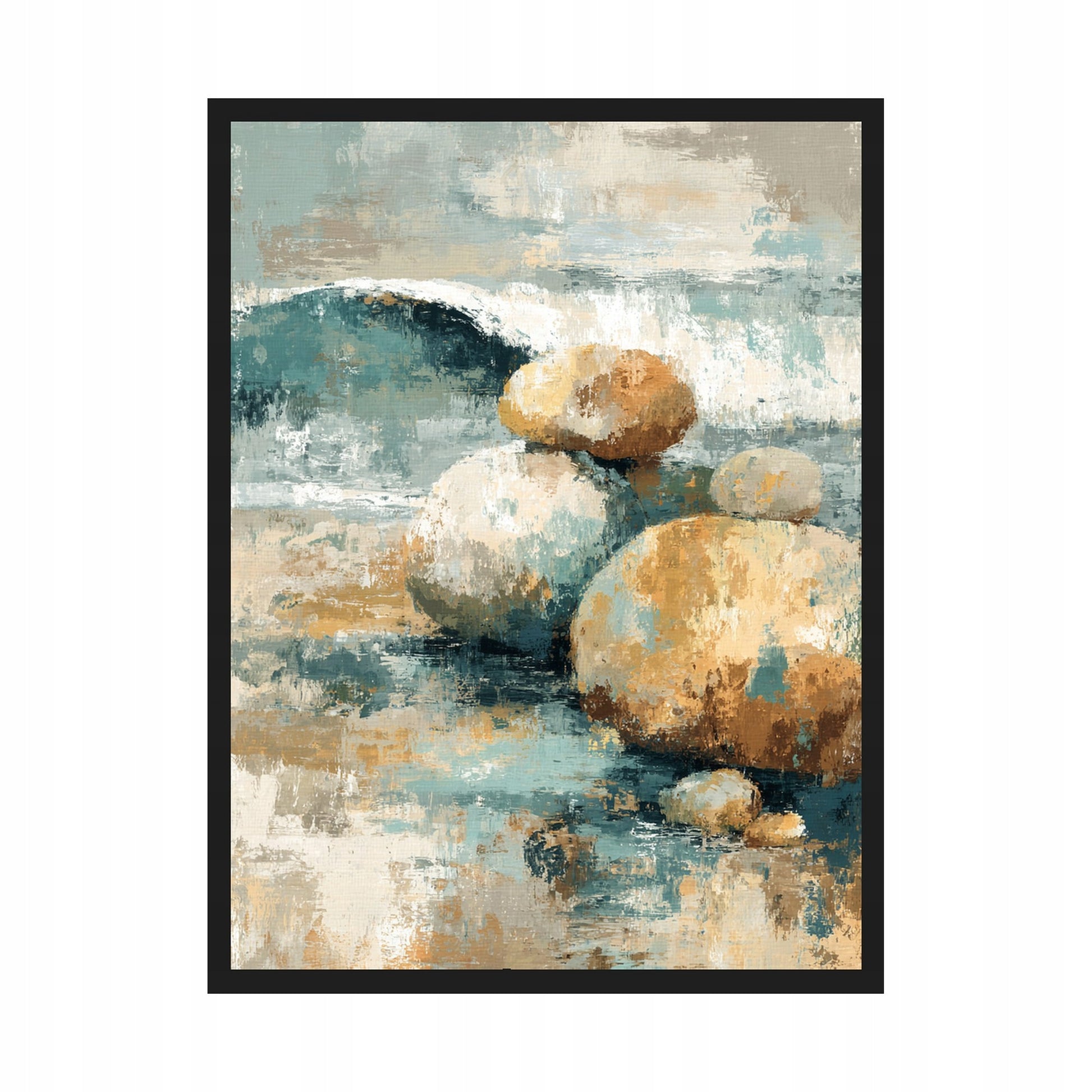 Soft Coastal Kamienie — Plakat