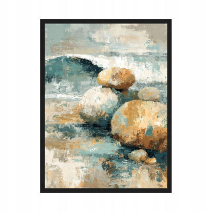 Soft Coastal Kamienie — Plakat