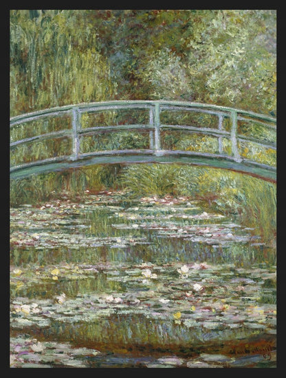 Staw Z Liliami Wodnymi Monet — Plakat
