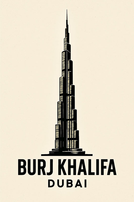 Burj Khalifa Illustration