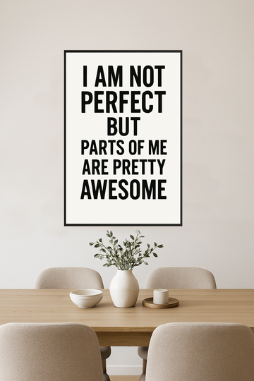 Inspirational quote in bold black text on white background.- jadalnia