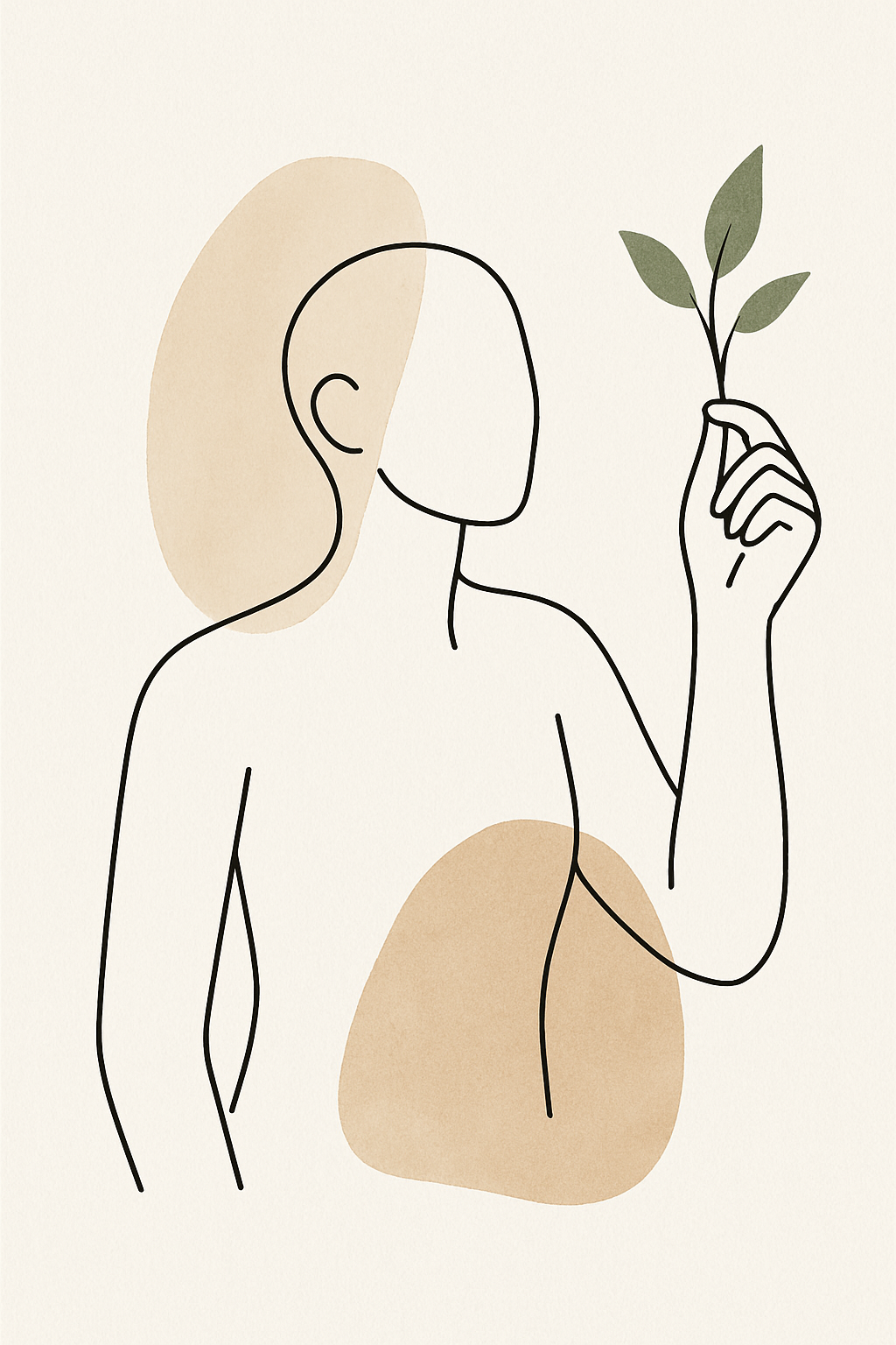 Minimalist Line Art Print