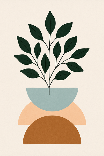 Minimalist Plant Art Print