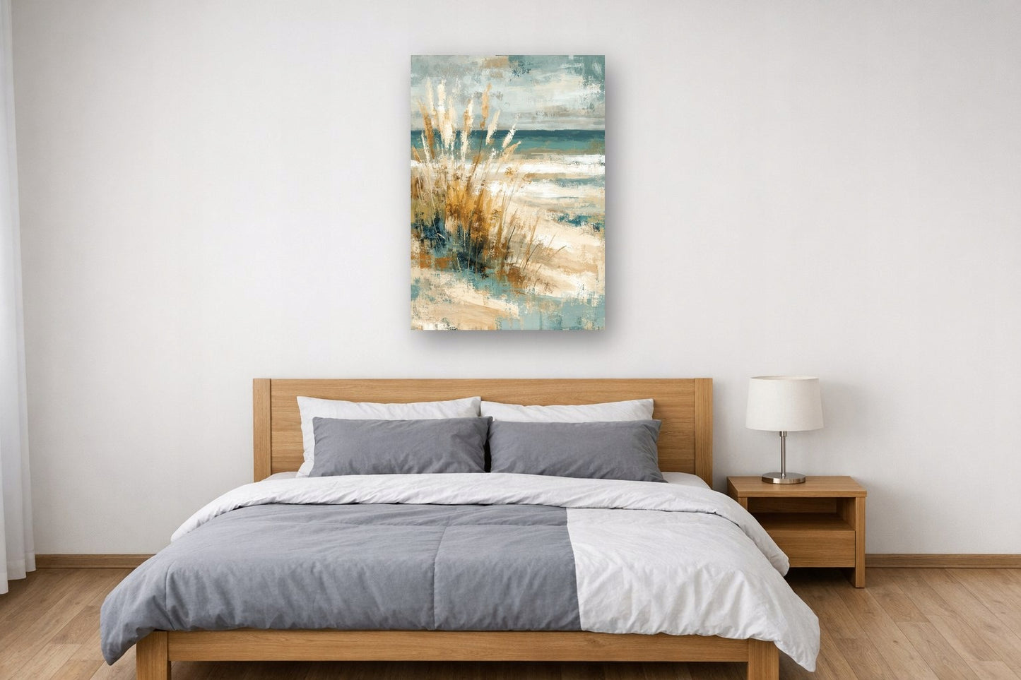 Soft Coastal Trawy — Plakat – plakat na ścianę