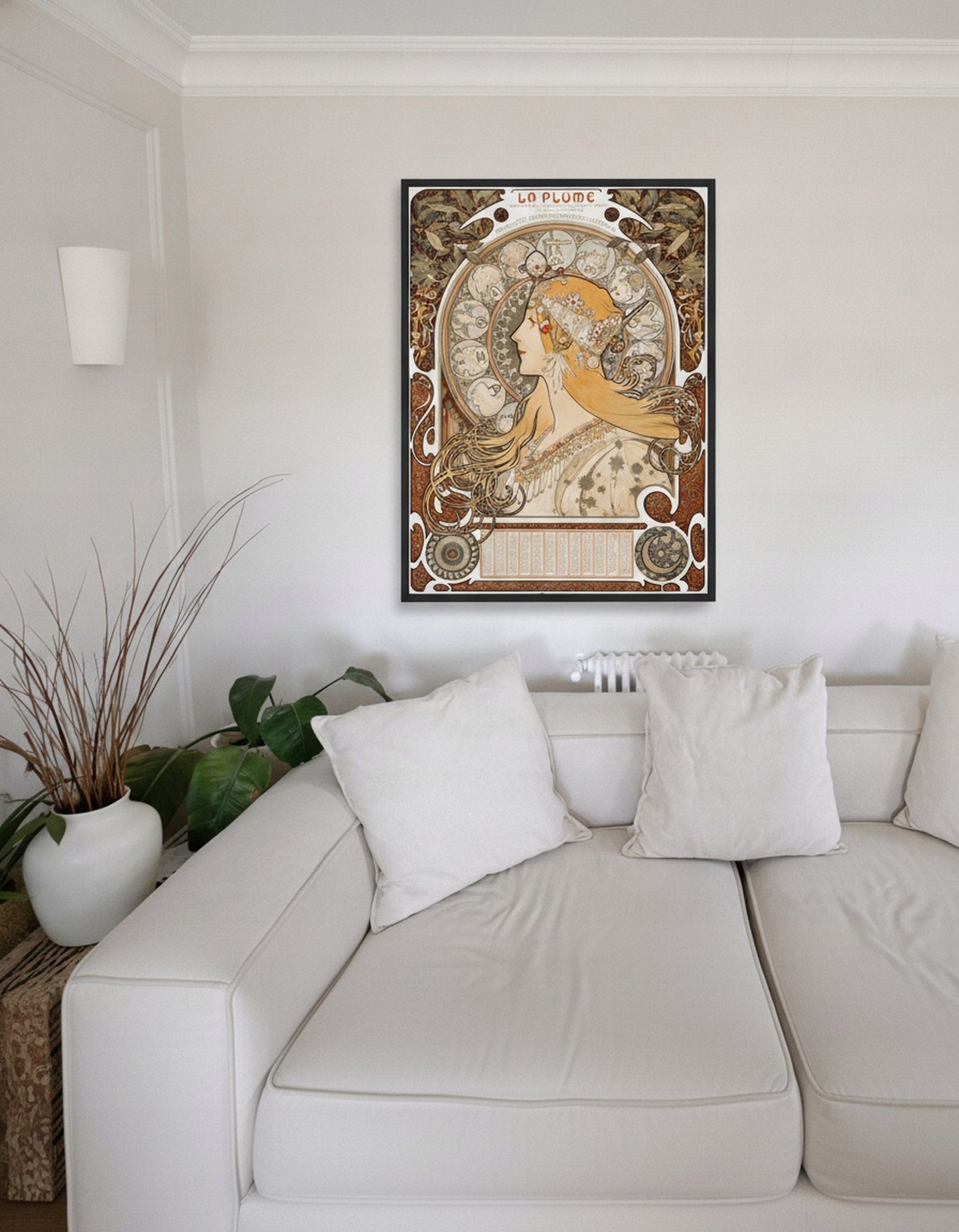 Zodiak Alfons Mucha — Plakat – plakat do druku