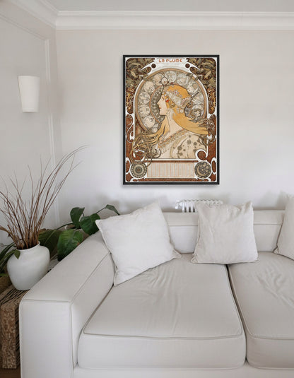 Zodiak Alfons Mucha — Plakat