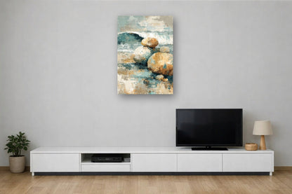 Soft Coastal Kamienie — Plakat