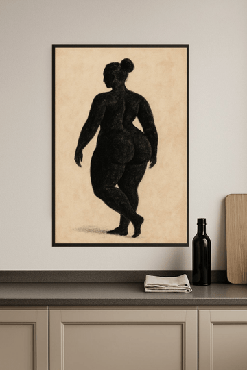 Abstrakcyjna Kobieca Postać - CasaNookDecor