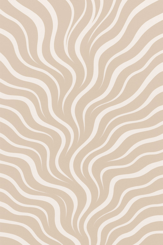 Abstrakcyjna Sztuka Fali Wavy Line - CasaNookDecor