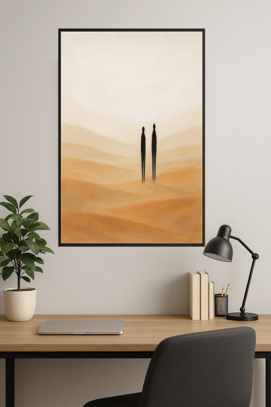 Abstrakcyjna Sztuka Krajobrazu - CasaNookDecor