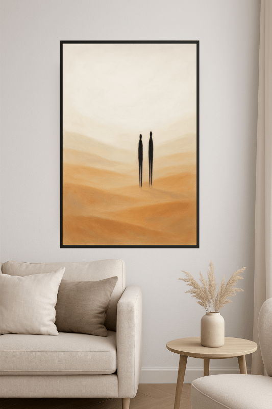 Abstrakcyjna Sztuka Krajobrazu - CasaNookDecor