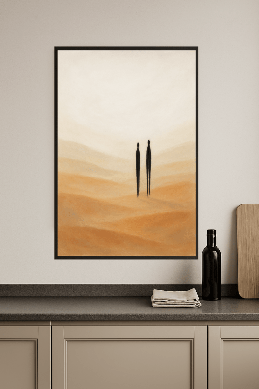 Abstrakcyjna Sztuka Krajobrazu - CasaNookDecor