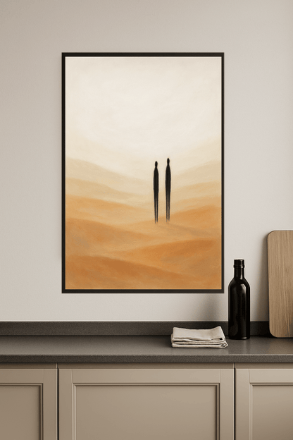 Abstrakcyjna Sztuka Krajobrazu - CasaNookDecor