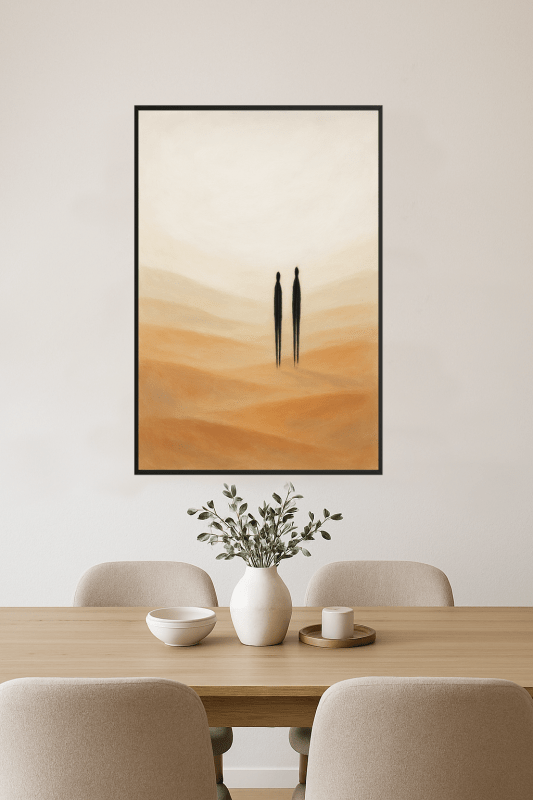 Abstrakcyjna Sztuka Krajobrazu - CasaNookDecor