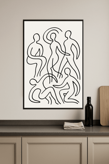 Abstrakcyjne Figury Nr 5 - CasaNookDecor