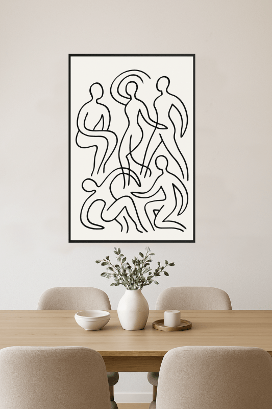 Abstrakcyjne Figury Nr 5 - CasaNookDecor
