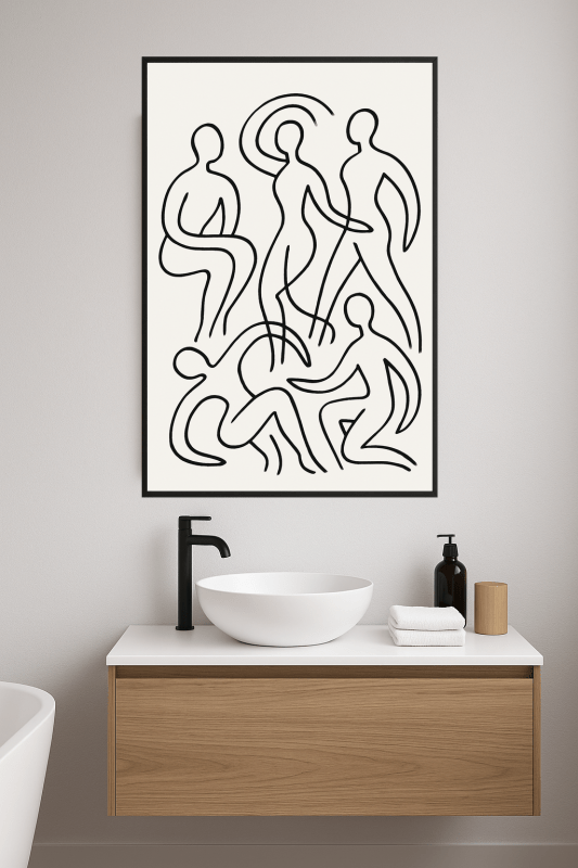 Abstrakcyjne Figury Nr 5 - CasaNookDecor