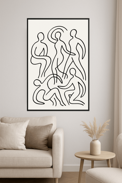 Abstrakcyjne Figury Nr 5 - CasaNookDecor