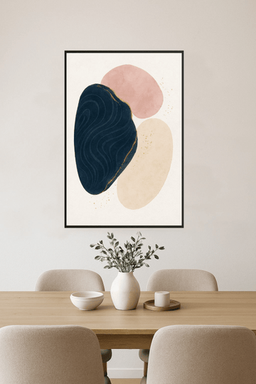 Abstrakcyjne Kształty - Plakat Sztuki - CasaNookDecor