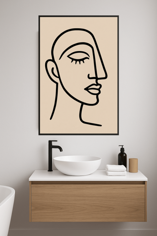 Abstrakcyjne Twarze Nr 5 - CasaNookDecor
