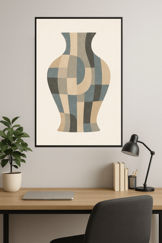 Abstrakcyjny Krzywy Wazon - CasaNookDecor