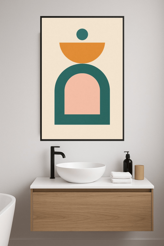 Abstrakcyjny Minimalistyczny Druk Sztuki - CasaNookDecor