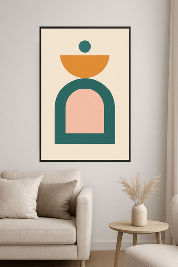 Abstrakcyjny Minimalistyczny Druk Sztuki - CasaNookDecor