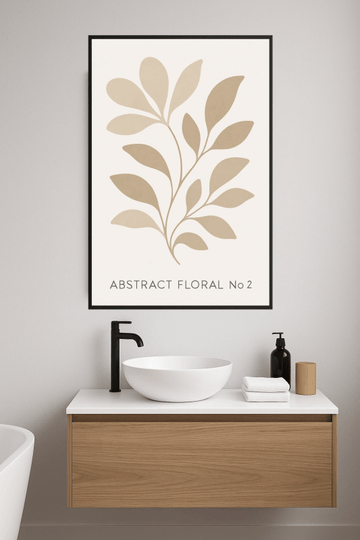 Abstrakcyjny Wydruk Sztuki Kwiatowej - CasaNookDecor