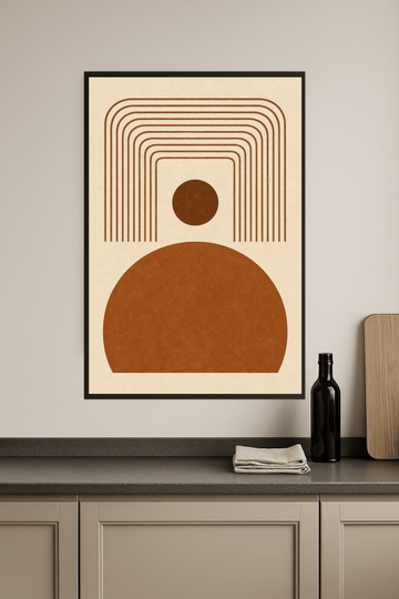 Abstrakcyjny Ziemisty Design - CasaNookDecor