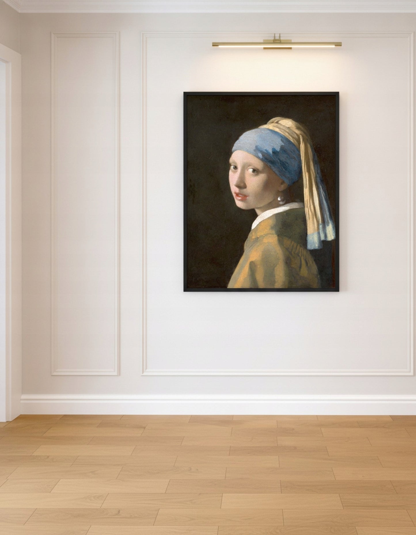 Dziewczyna Z Perłą Vermeer — Plakat – plakat do druku
