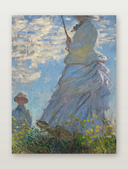 Kobieta Z Parasolką Moneta — Plakat