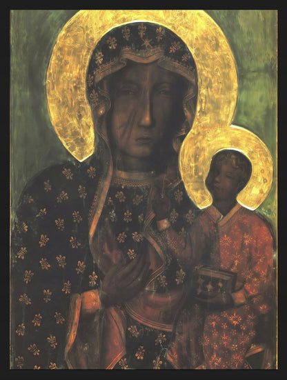 Czarna Madonna Częstochowska — Plakat
