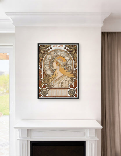 Zodiak Alfons Mucha — Plakat