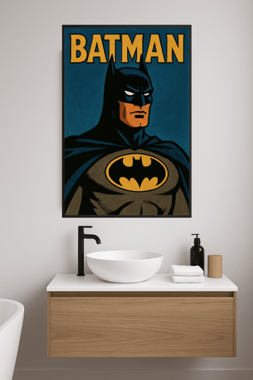 Batman Sztuka Graficzna - CasaNookDecor – plakat do druku