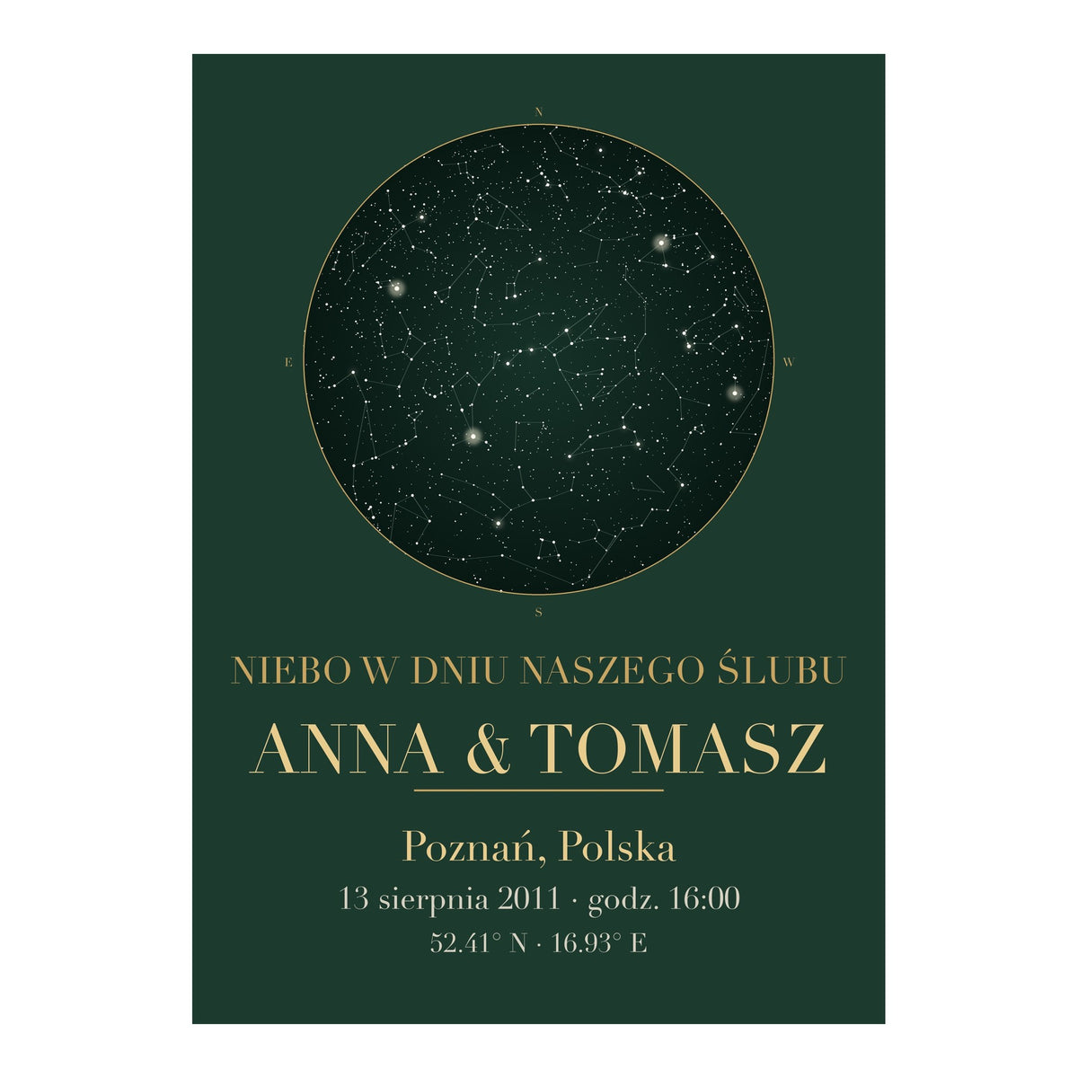 Zestaw 3 plakatów „Nasza Historia”: rodzina, dom i mapa nieba, zdjęcie 6