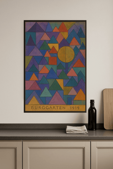 Burggarten - Paul Klee - CasaNookDecor – plakat do druku