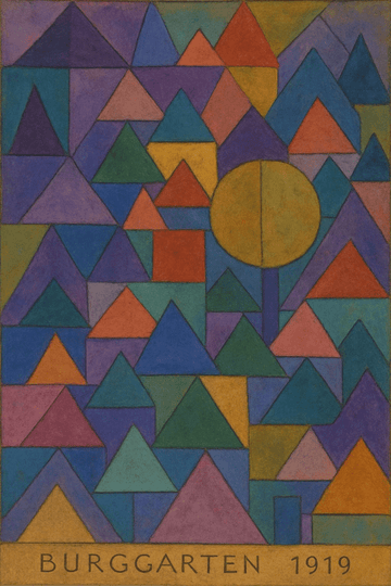 Burggarten - Paul Klee - CasaNookDecor – plakat do druku