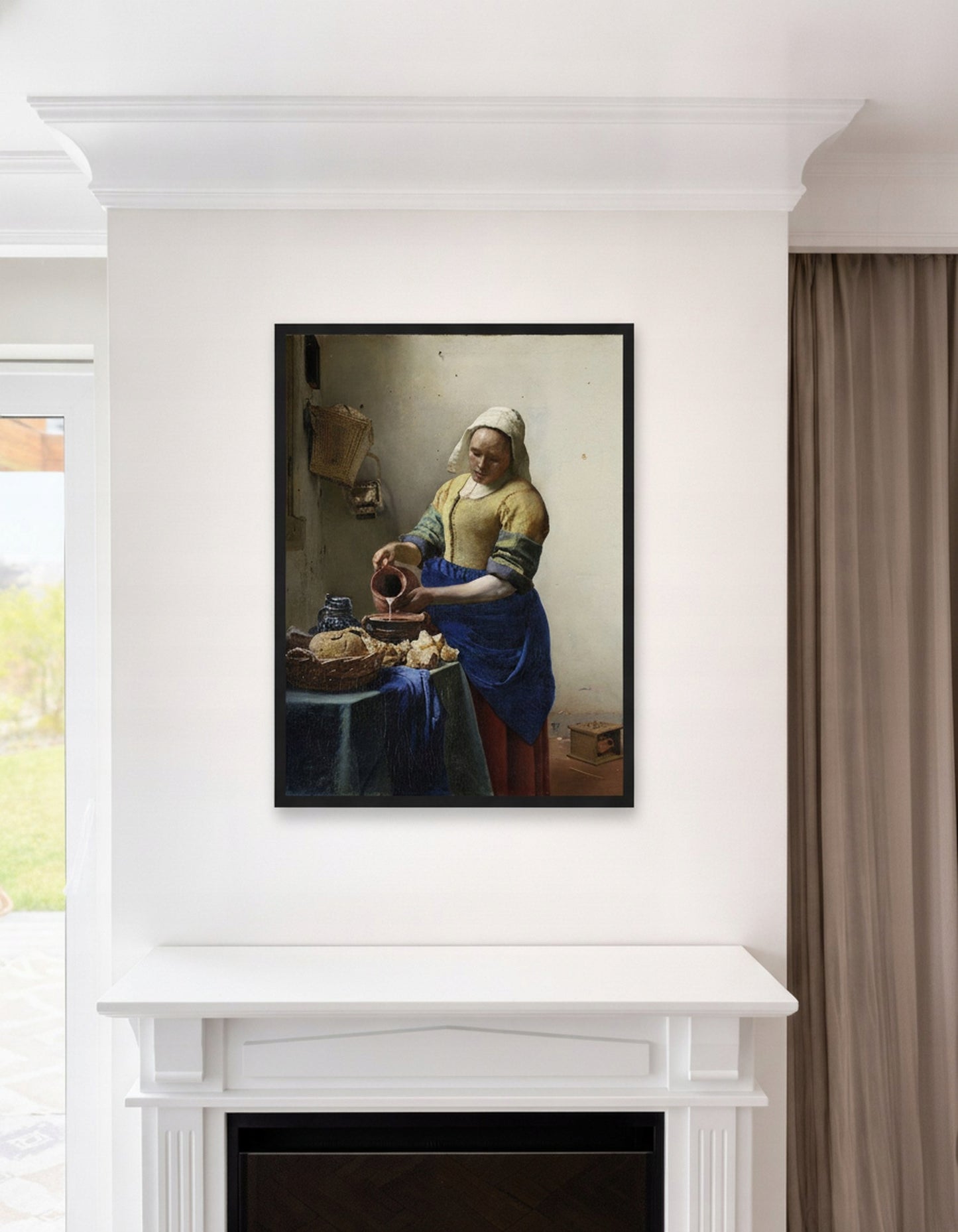 Mleczarka Vermeer — Plakat – plakat do druku