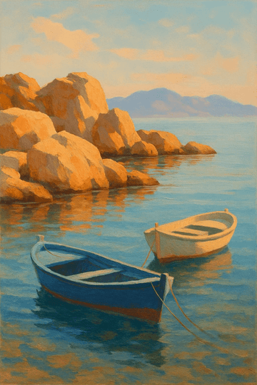 Calanque Des Antibois - Henri Edmond Cross - CasaNookDecor – plakat do druku